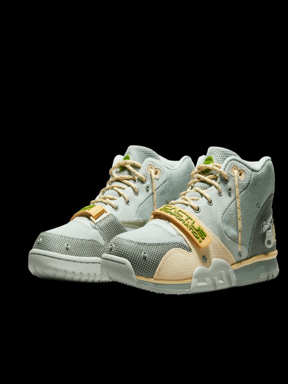 Travis Scott Cactus Corporation Nike Air Trainer Grey Haze Size 10.5